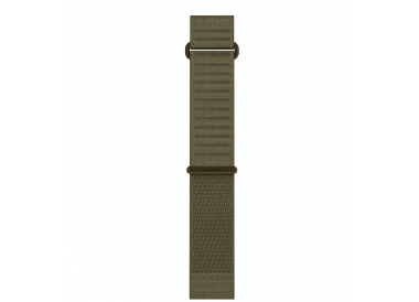 QuickFit 22 Watch Bands SHORT, DRAB GREEN COMFORTFIT FABRIC 010-14507-12